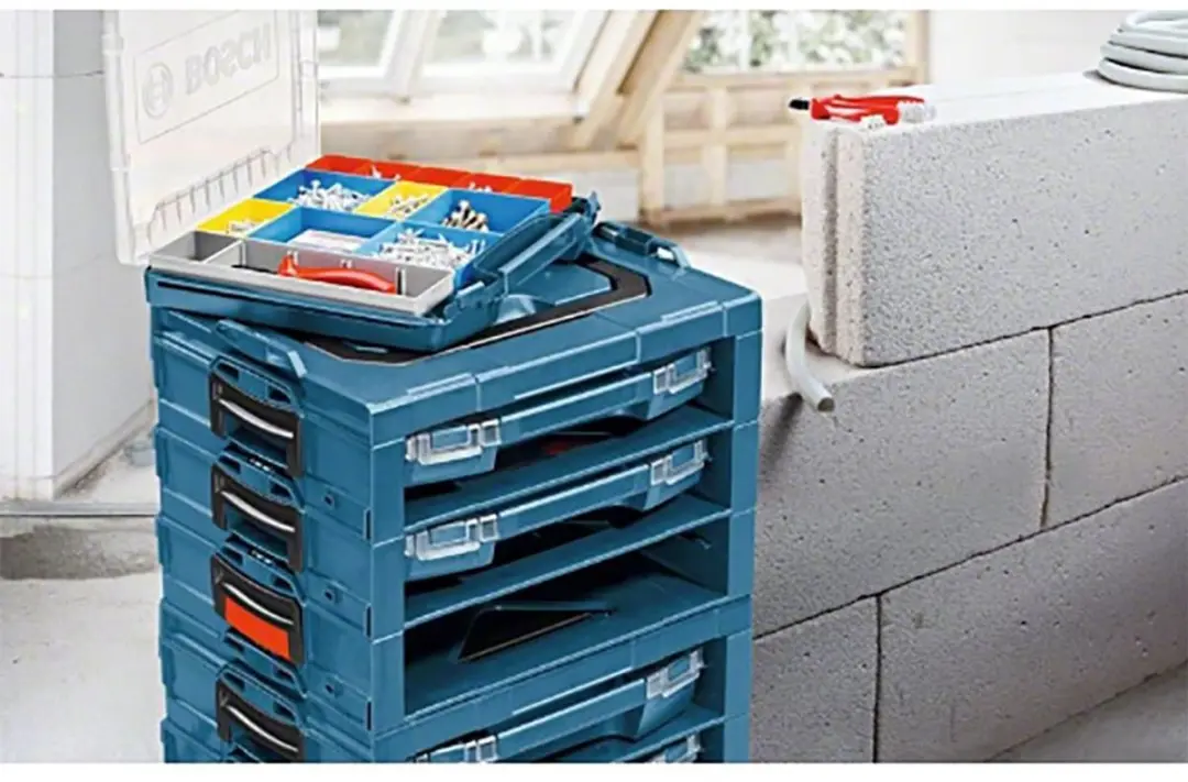 Bosch Professional I-BOXX Active Rack Gereedschapsrek 1600A016ND - Blauw - afbeelding 6 van 6