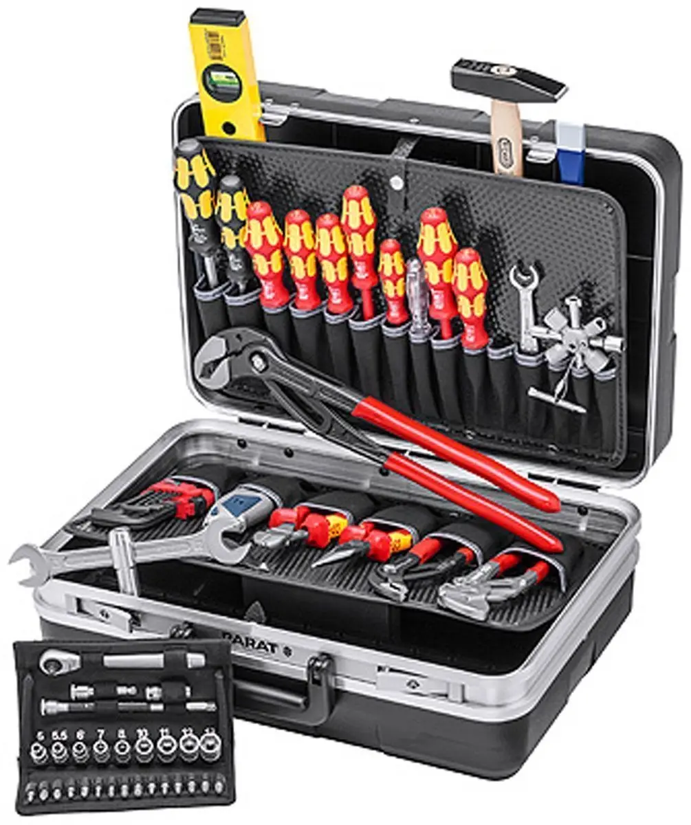 Knipex TwinKey Gereedschapskoffer 479x430x280mm - 21 Stuks
