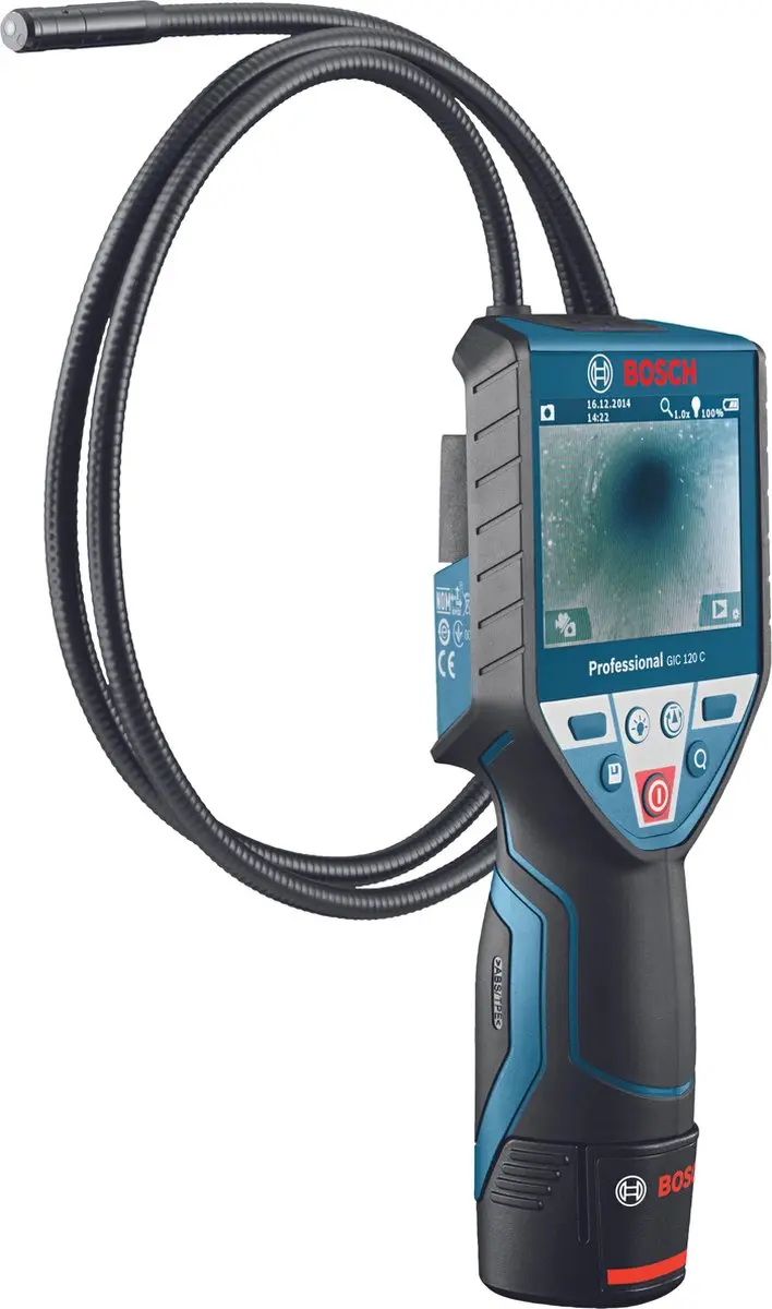 Bosch Professional GIC 120 C Inspectiecamera - Zwart