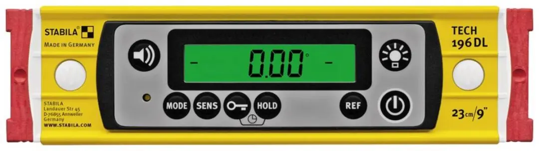 Stabila TECH 196 DL Digitale Waterpas 23cm - IP67