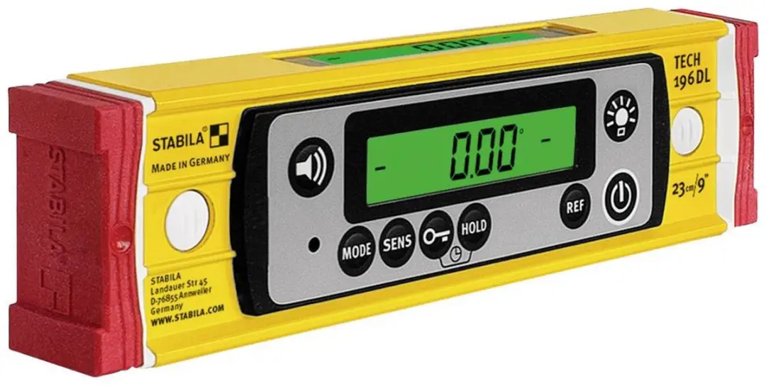 Stabila TECH 196 DL Digitale Waterpas 23cm - IP67