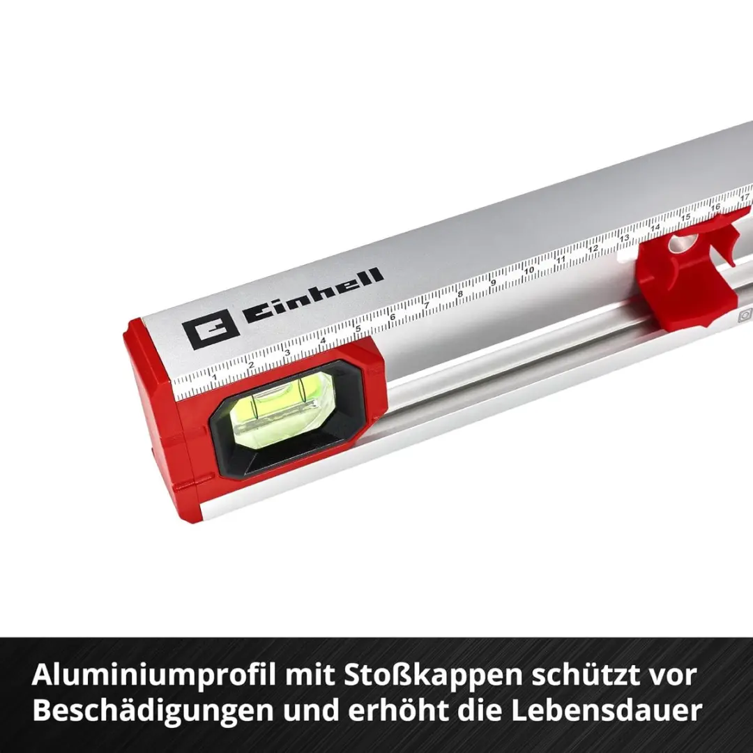 Einhell Waterpass 3-delig 40/60/100cm - 3 Libellen