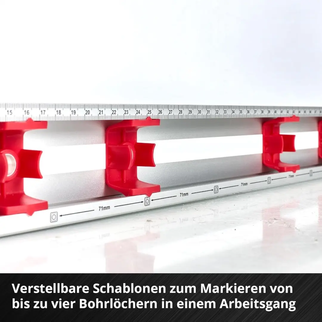Einhell Waterpass 3-delig 40/60/100cm - 3 Libellen