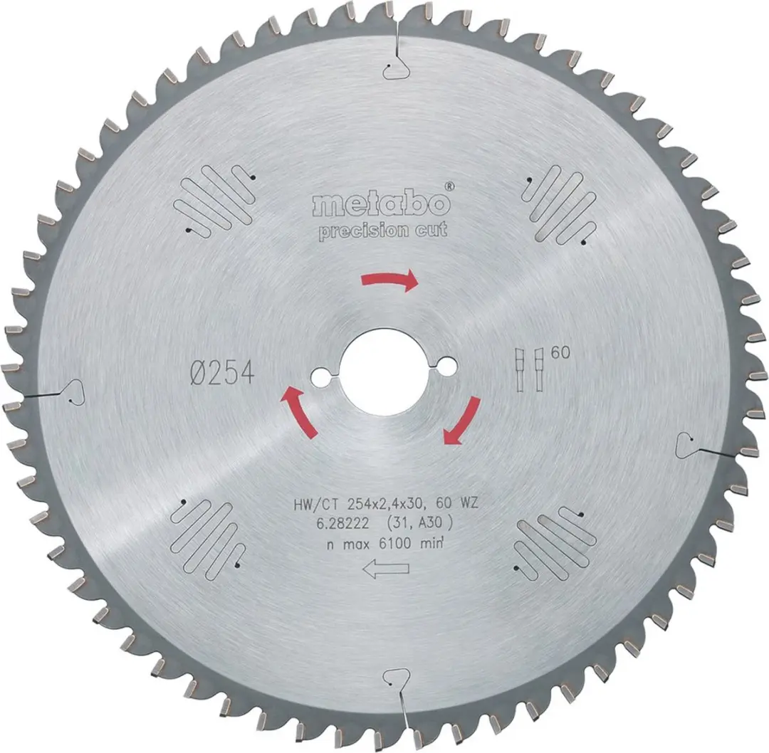 Metabo Zaagblad 315mm 48 Tanden