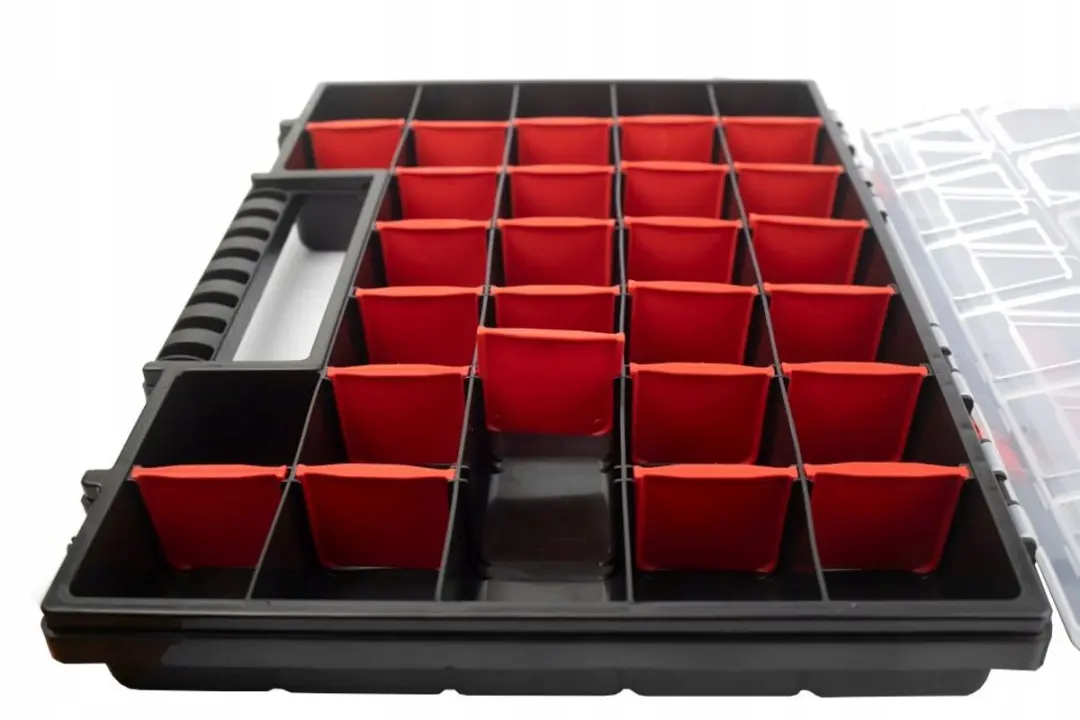 Prosperplast Opbergkoffer 399x303x50mm - 32 Stuks