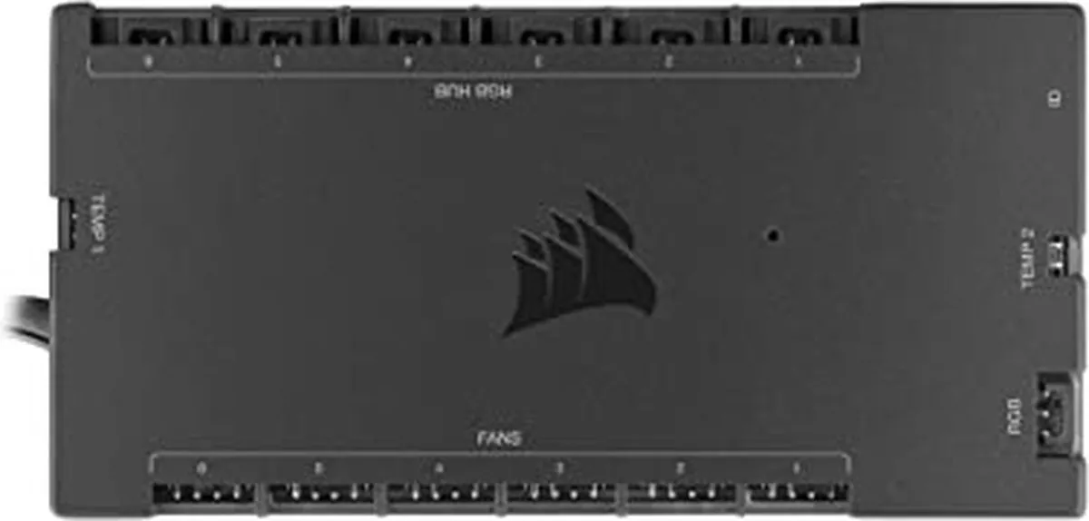 Corsair iCUE Commander Core XT CL-9011112-WW - Zwart - afbeelding 6 van 6