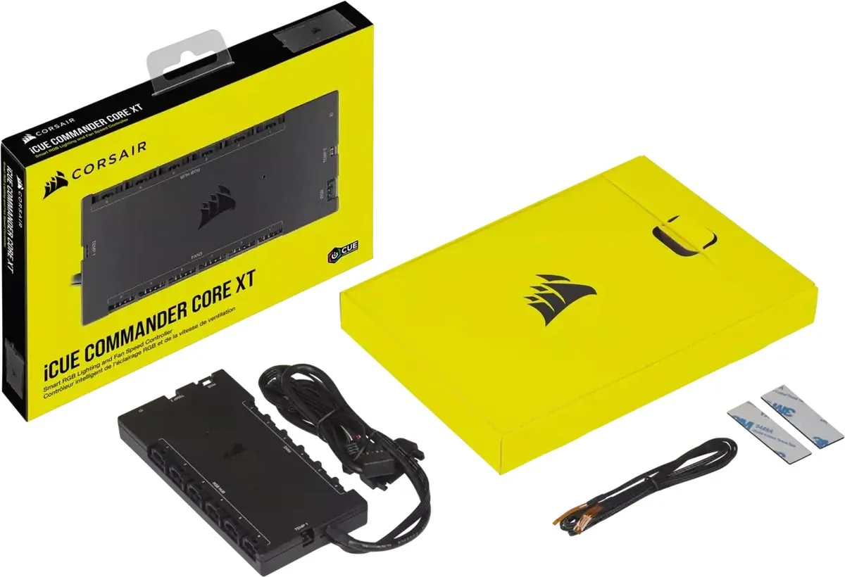 Corsair iCUE Commander Core XT CL-9011112-WW - Zwart