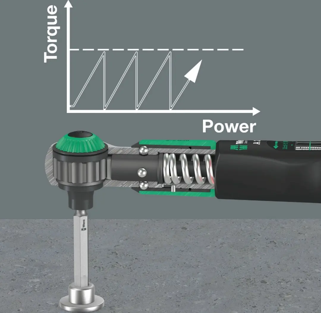 Wera Safe-Torque A 2 05075832001 Momentsleutelset 2-12 Nm
