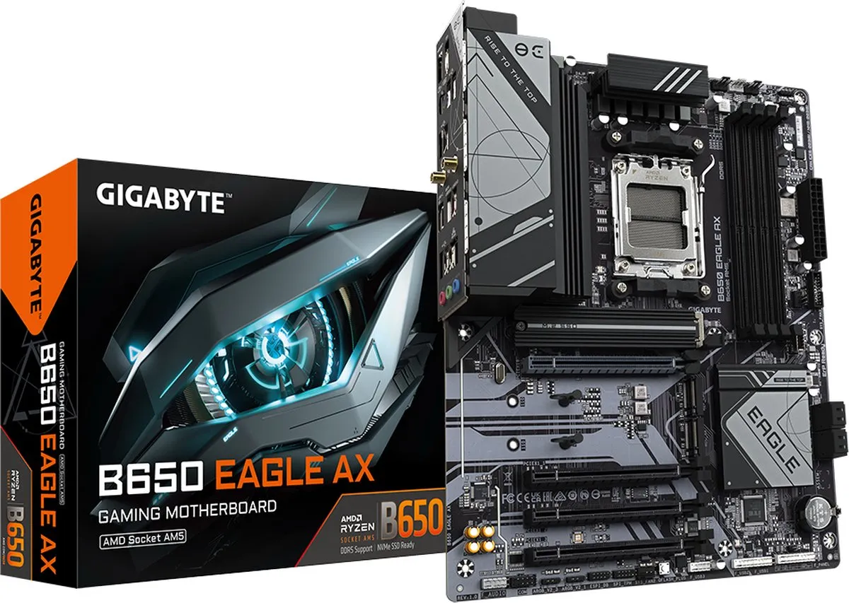 Gigabyte B650 EAGLE AX Moederbord - ATX - AMD B650