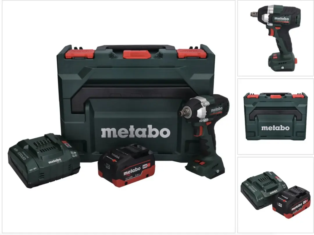 Metabo SSW 18 LT 300 BL Slagmoersleutel 18V 300Nm