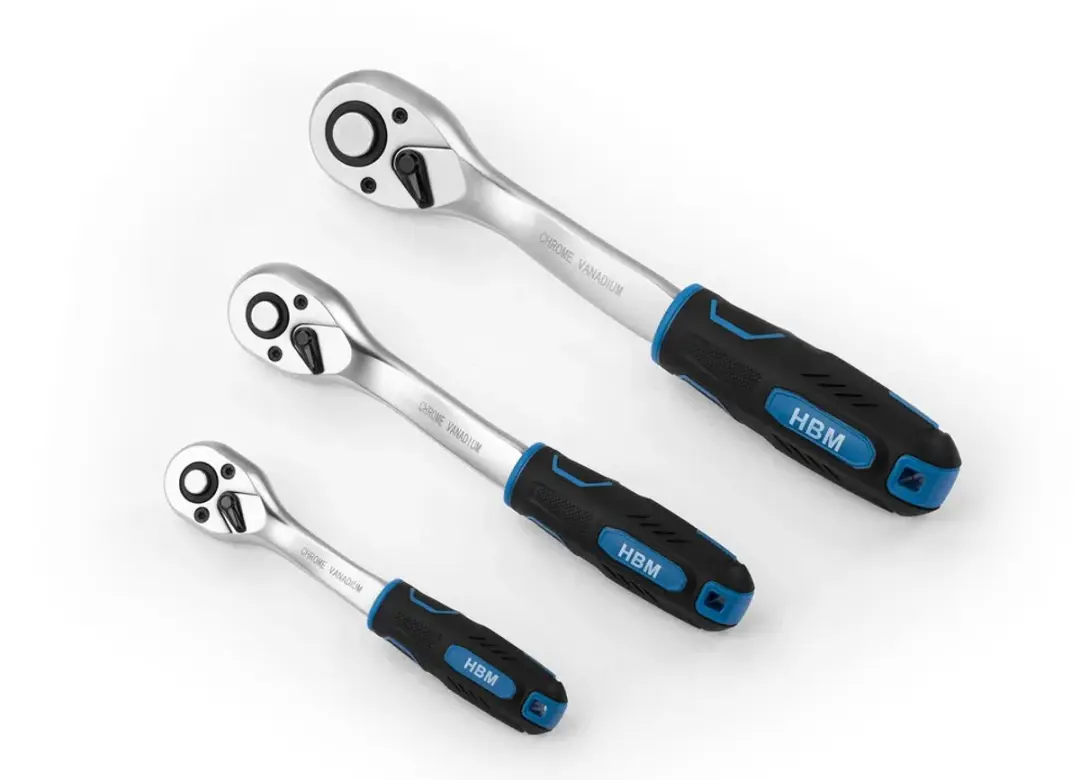 HBM 128-delige DoppenSet 1/4" - 4-13mm - Opbergkoffer