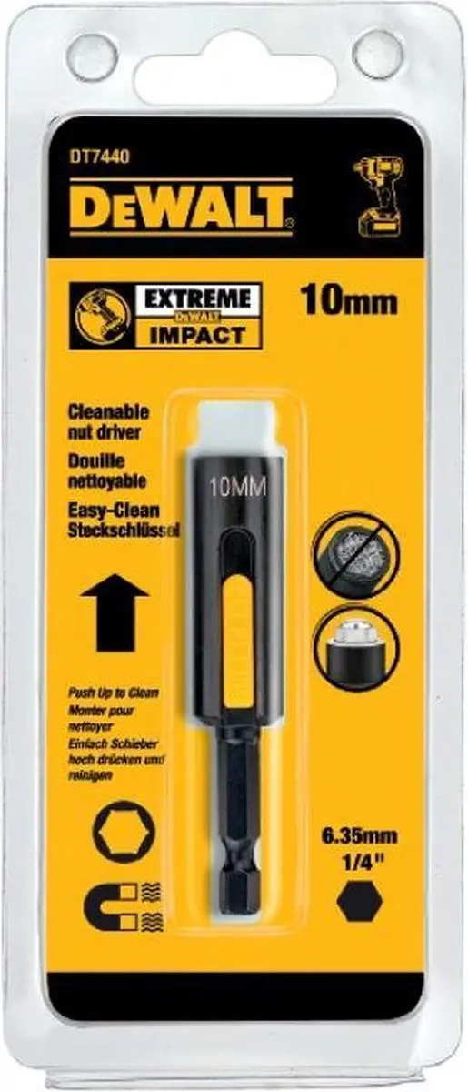 DeWalt DT7440 Magnetische Dopsleutel 10mm