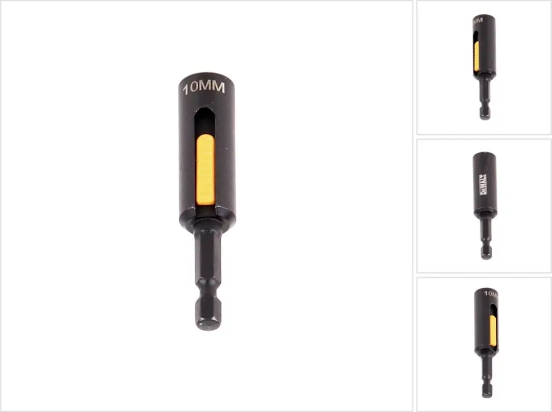DeWalt DT7440 Magnetische Dopsleutel 10mm - Geel/Zwart