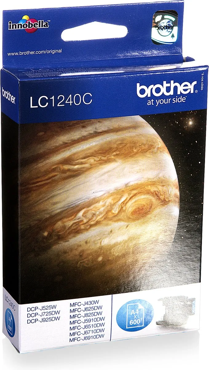 Brother LC-1240 Cyaan Inktcartridge