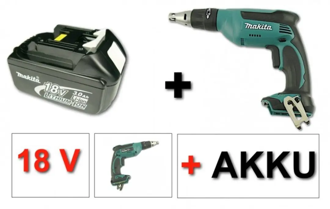 Makita BFS451 18V Accu-snelbouwschroevendraaier