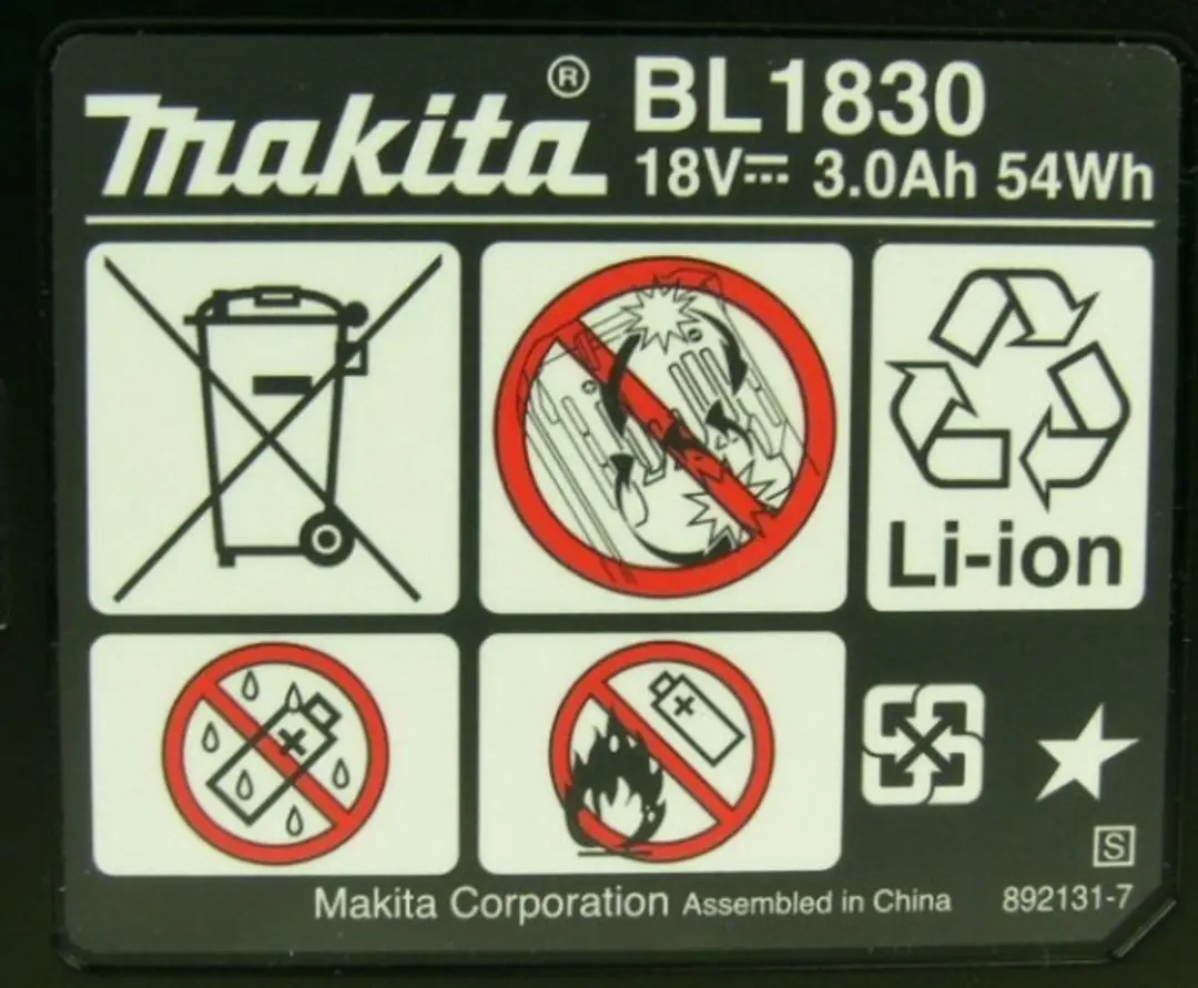 Makita BFS451 18V Accu-snelbouwschroevendraaier - 1x BL1830