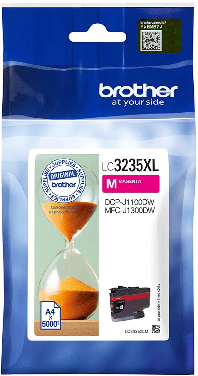 Brother LC-3235XLM Magenta XL-Inktcartridge - 5000 pagina's