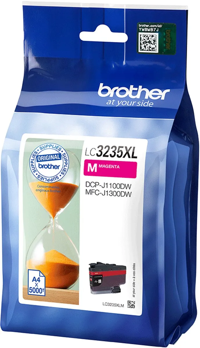 Brother LC-3235XLM Magenta XL-Inktcartridge - 5000 pagina's