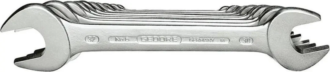 Gedore 6077700 Dubbele Steeksleutelset 12-delig 6-32mm