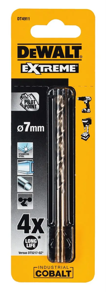 DeWalt Extreme Cobalt DT4911-QZ Metaalboor 7,0mm