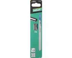 Wolfcraft Decoupeerzaagbladen HSS T-schacht 8025000 - 3 Stuks