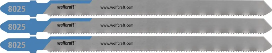 Wolfcraft Decoupeerzaagbladen HSS T-schacht 8025000