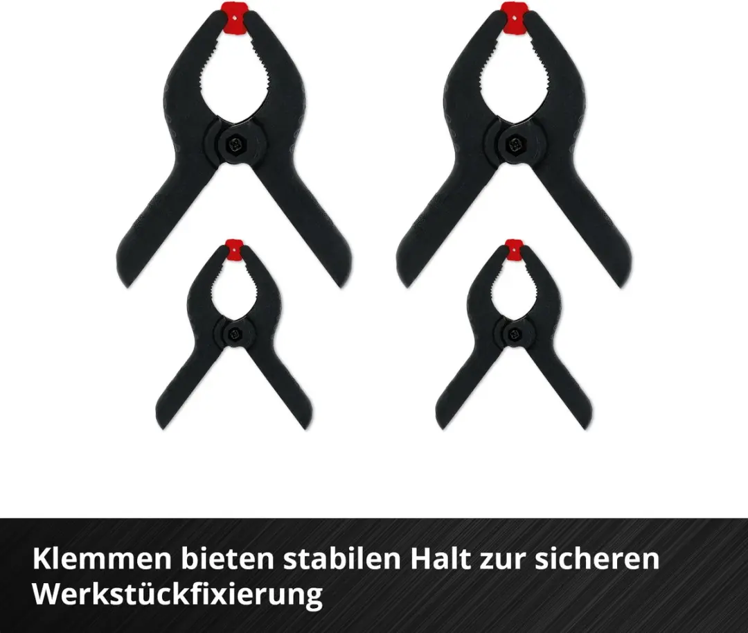Einhell Hobby E-Case 153-delig Gereedschapset - Rood/Zwart