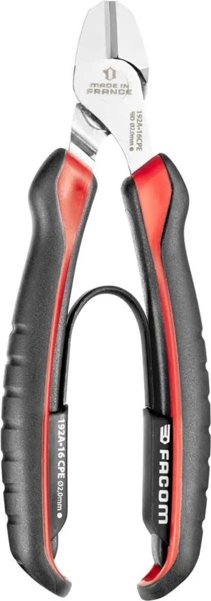 FACOM Zijkniptangen 192A.20CPE - Rood/Zilver/Zwart
