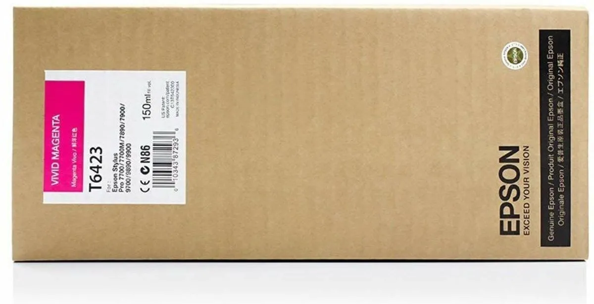 Epson T642300 Fotocartridge - Magenta 150ml
