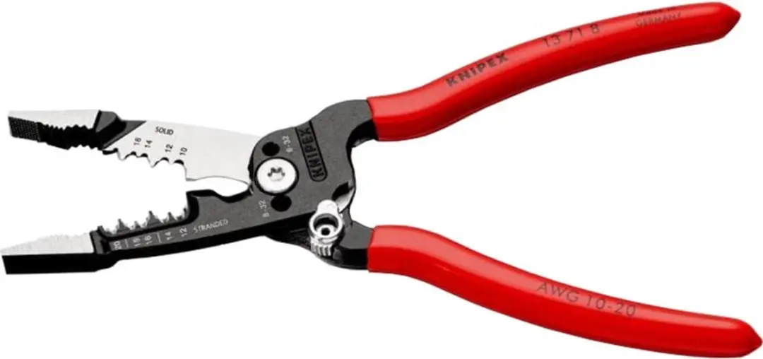 Knipex WireStripper 13 71 8 - Rood/Zwart