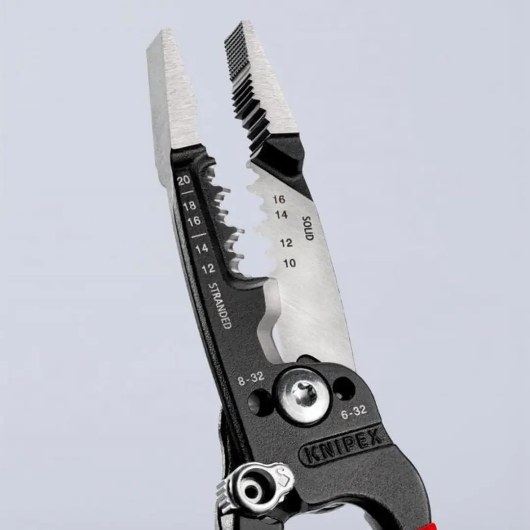 Knipex WireStripper 13 71 8 - Rood/Zwart