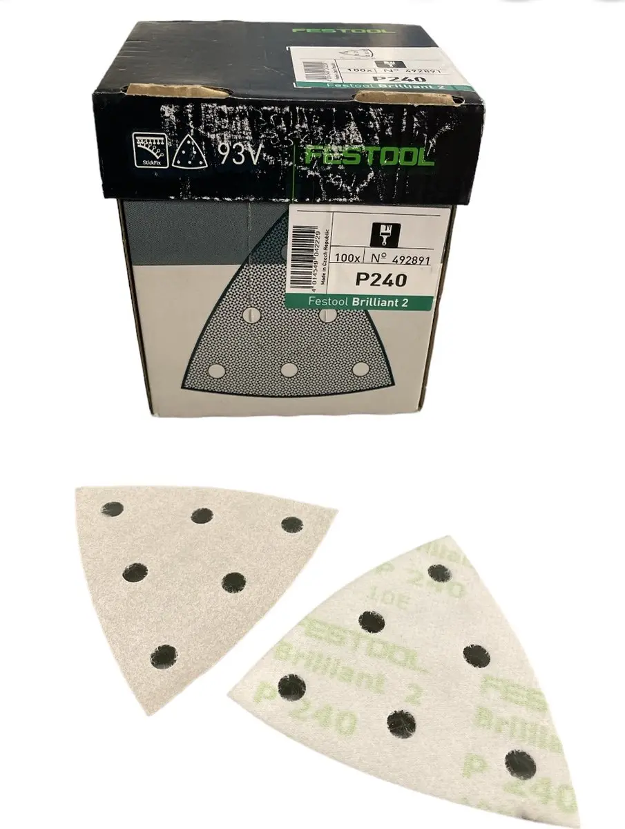 Festool Brilliant 2 Schuurpapier P240 - 100 Stuks