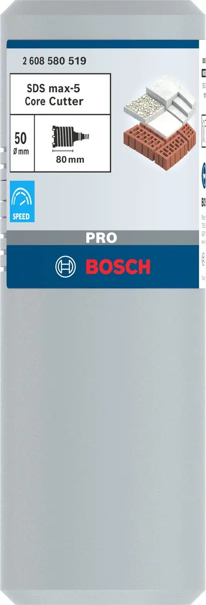 Bosch Professional SDS max-5 Core Cutter 50mm