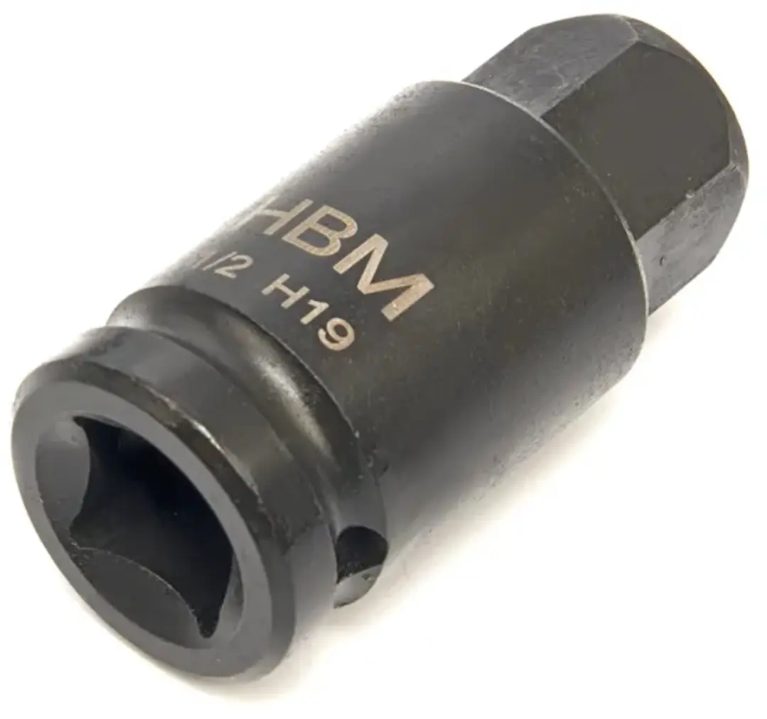 HBM 14-delige 1/2" ChromeVanadium Inbusset H4-H19 - Inclusief koffer