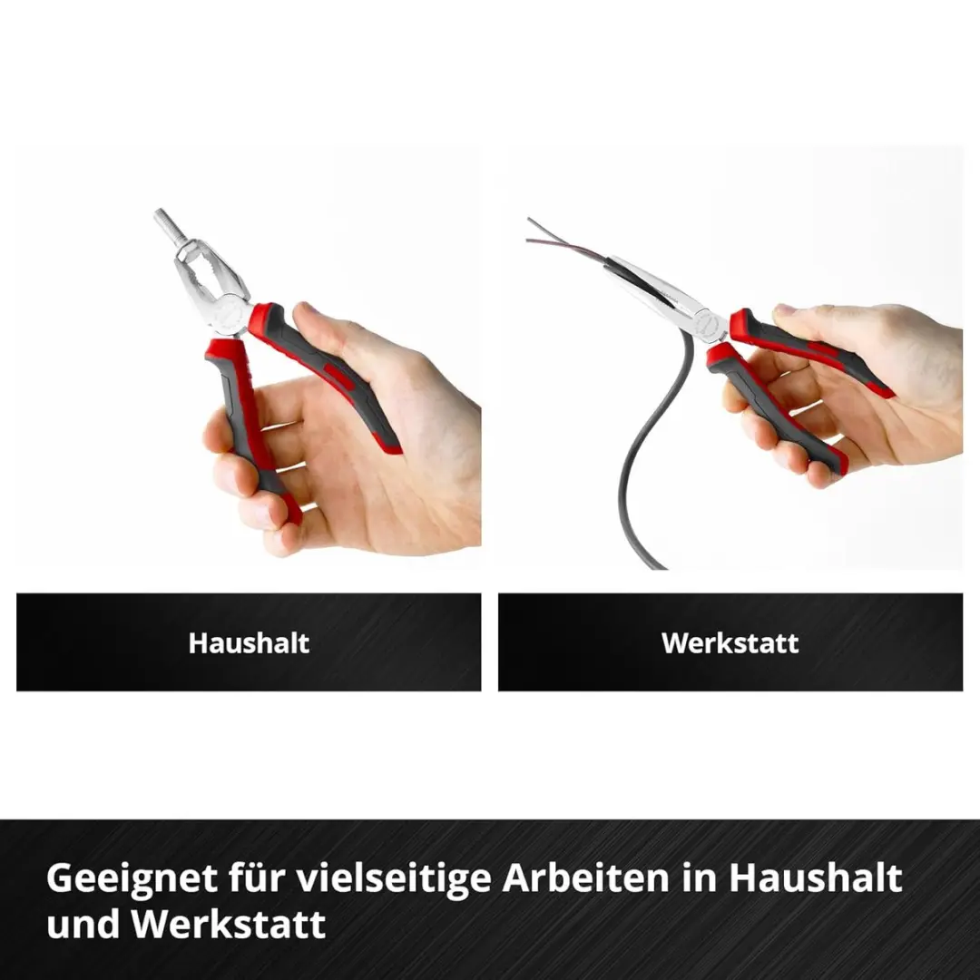 Einhell 370530 Tangenset - 3-delig - Chroom-vanadiumstaal