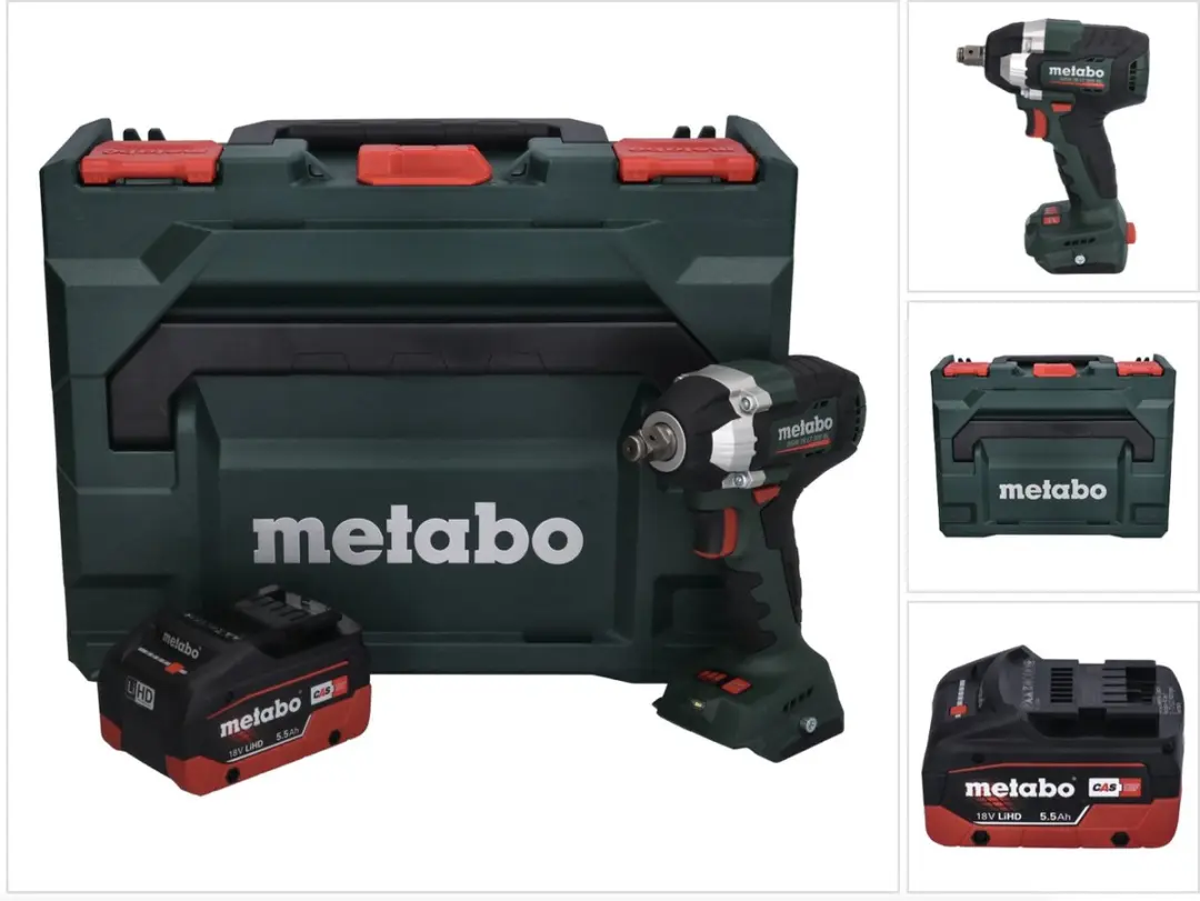 Metabo SSW 18 LT 300 BL Accu-slagmoersleutel 300Nm
