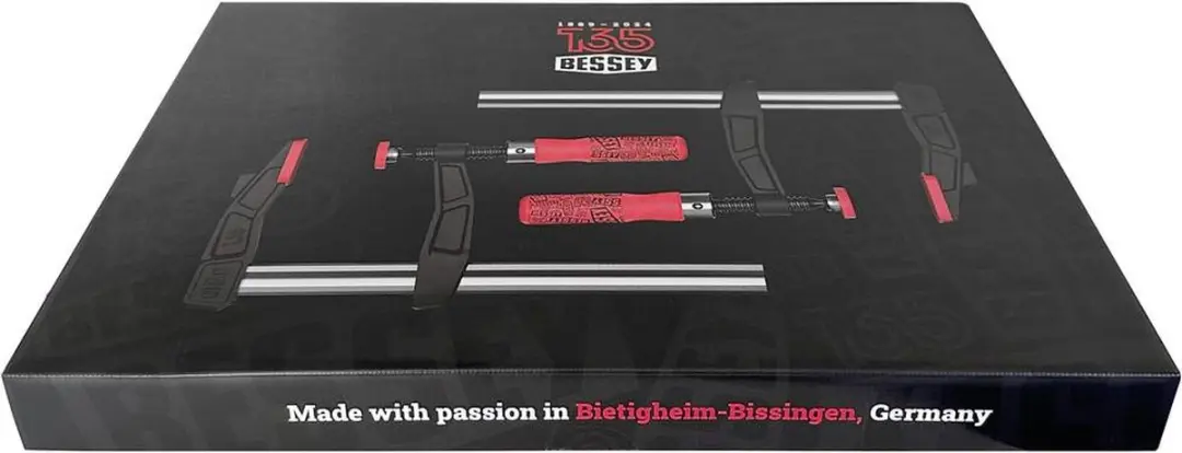 Bessey TGA25SET-135 Schroefklemmen - 2x 250mm - afbeelding 6 van 6