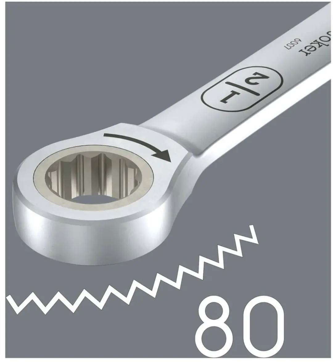 Wera 6007 Joker 3/8 Ring-steeksleutel - 209mm