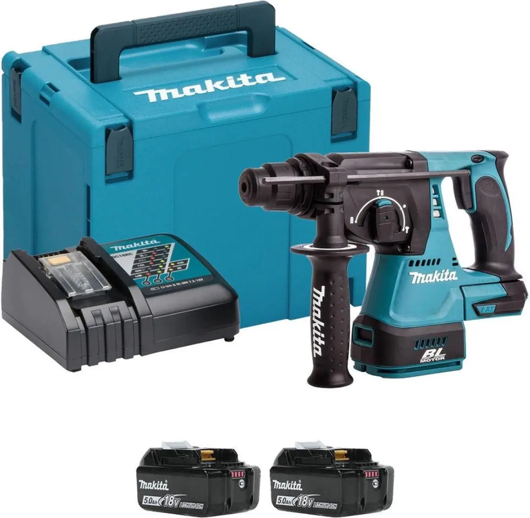 Makita DHR242RTJ SDS-plus Combihamer Set