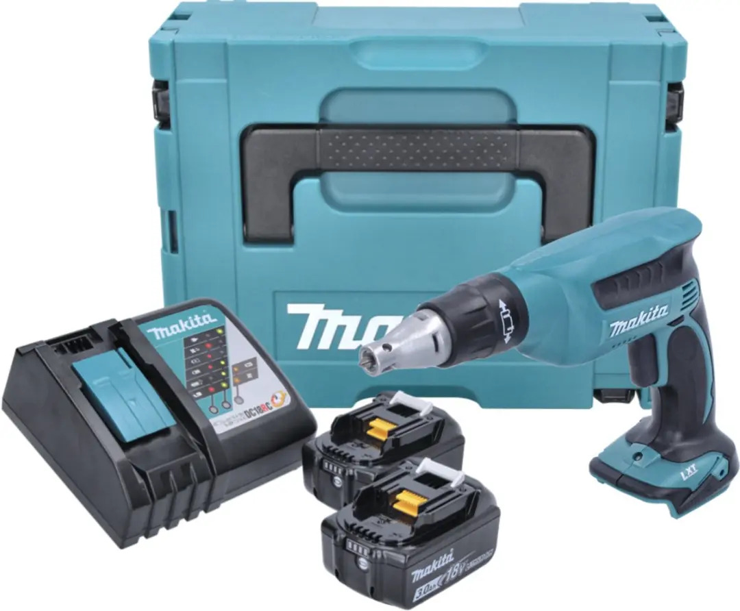 Makita DFS451RFJ Schroefmachine 18V LXT - 2x3,0Ah