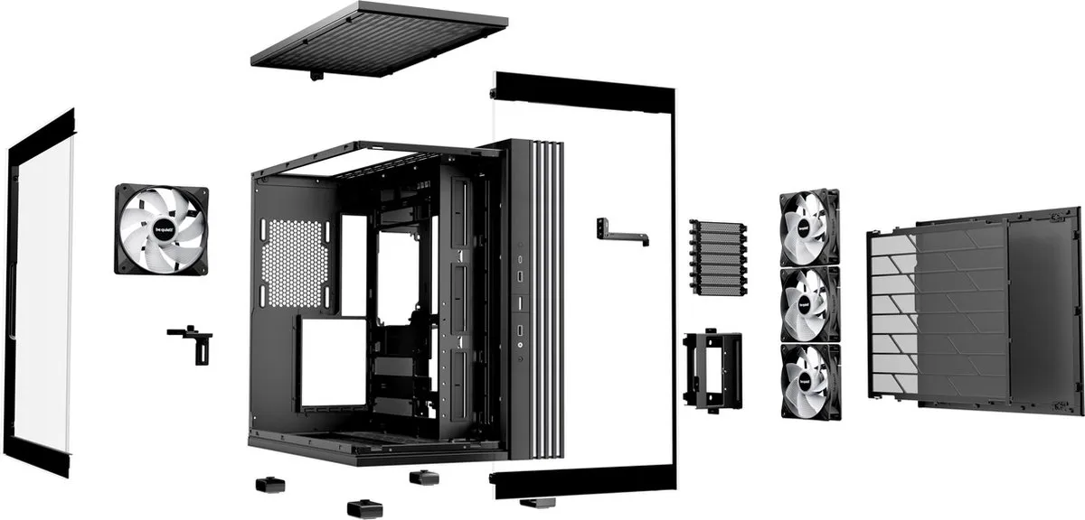 be quiet! Light Base 600 LX - Gehuize