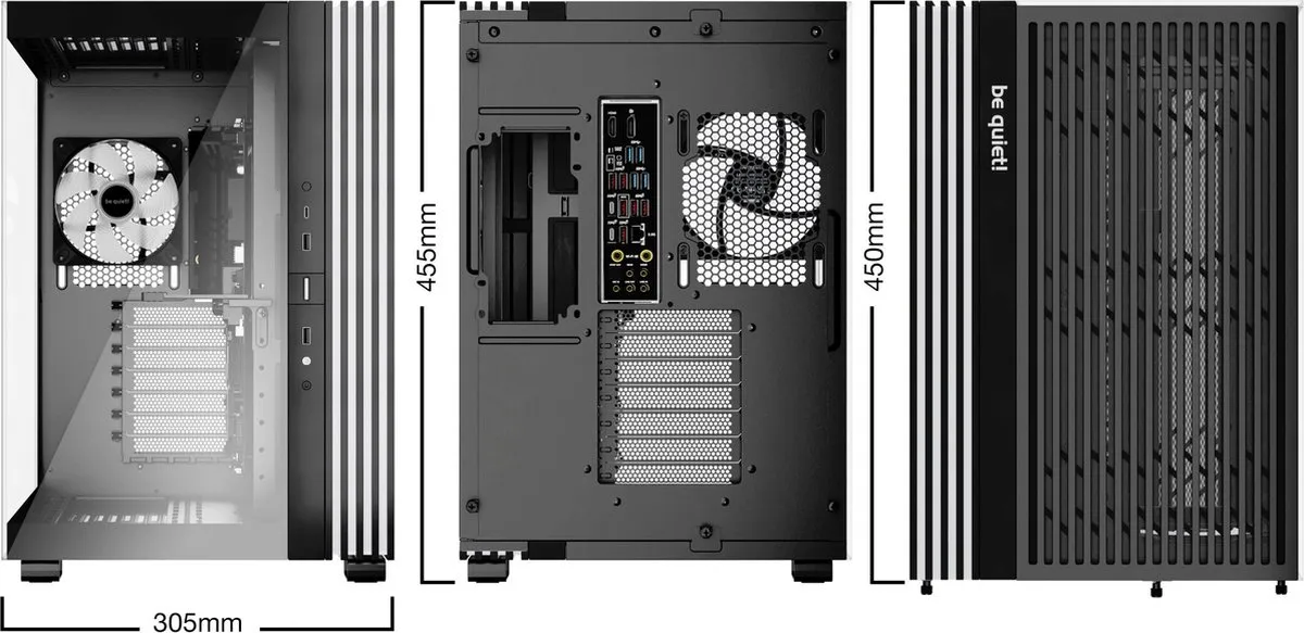 be quiet! Light Base 600 LX - Gehuize