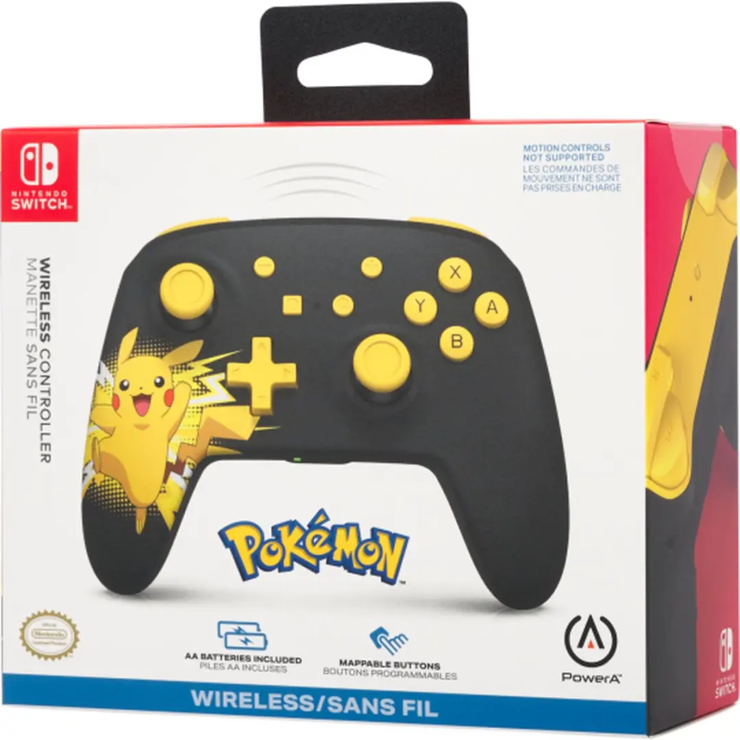 POWERA NSGP0016-01 Draadloze Controller - Pikachu Ecstatisch