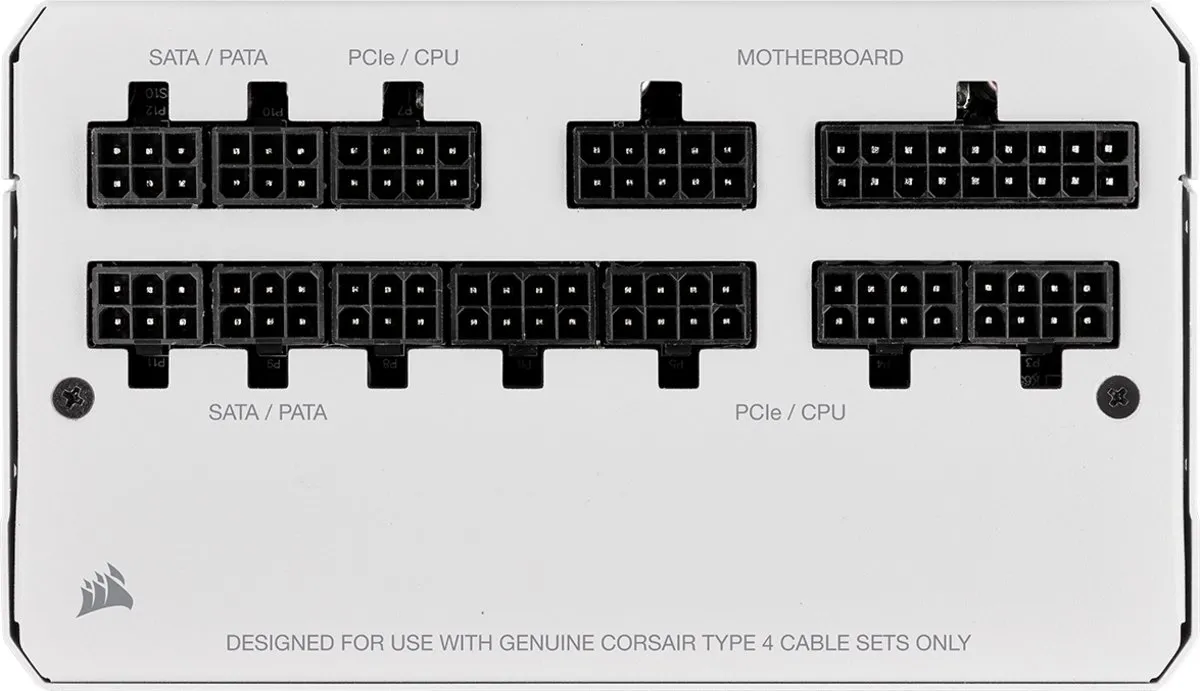 Corsair RPS0120 CP-9020232-EU Voeding - 850W Wit