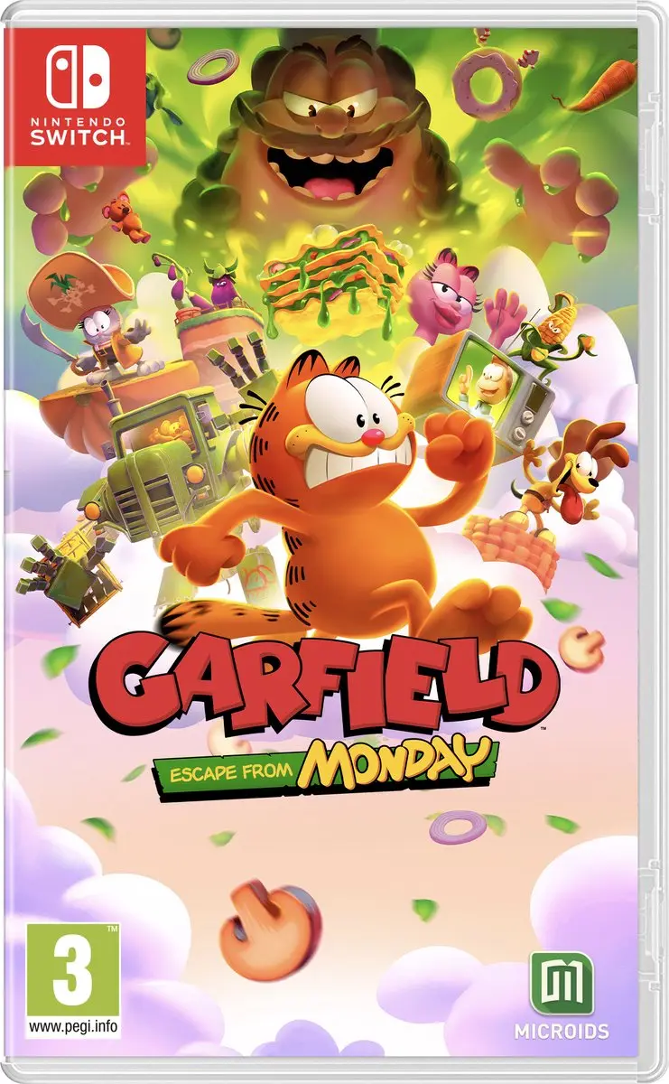 Mindscape Garfield Escape From Monday Nintendo Switch