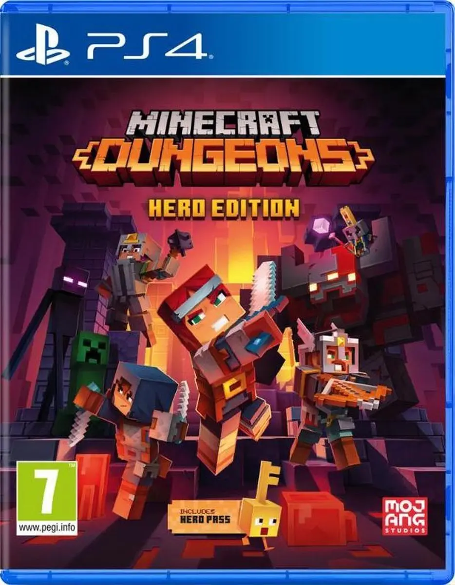 Xbox Minecraft Dungeons Hero Edition PS4 - 4 Spelers