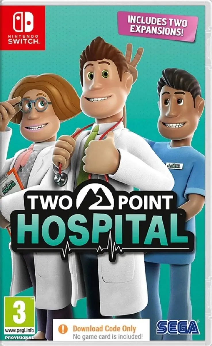 Sega Two Point Hospital Code-in-a-box