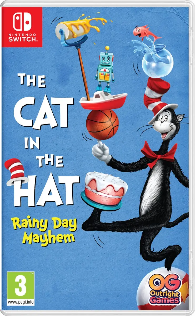 Mindscape The Cat in the Hat Rainy Day Mayhem Nintendo Switch