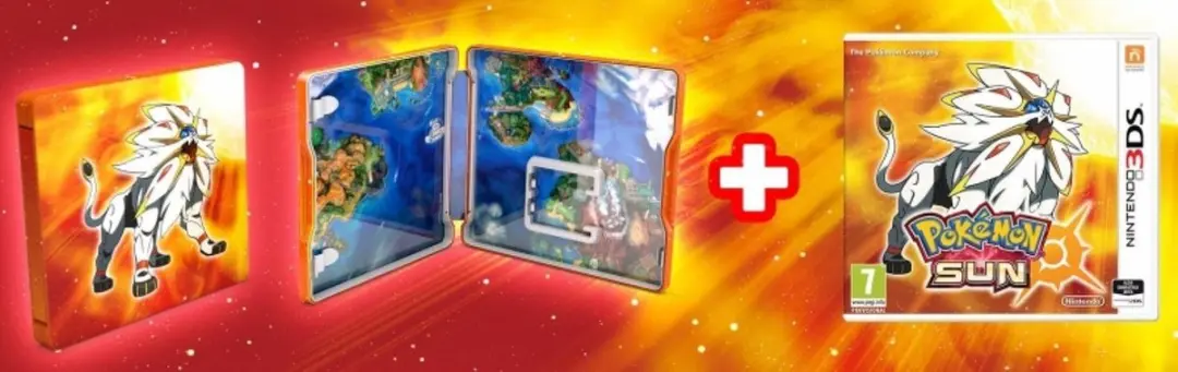 Pokémon Sun Steelbook 3DS