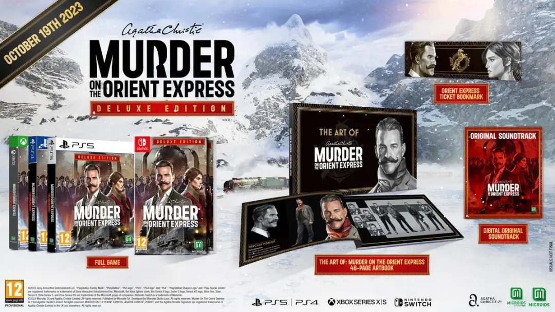 Mindscape Agatha Christie Murder on the Orient Express Deluxe Edition - Switch